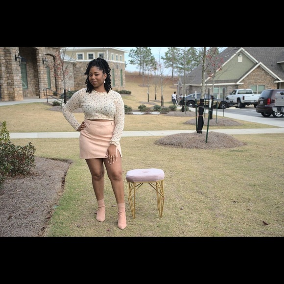 Pink Python print skirt - Picture 6 of 7